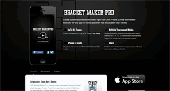 Desktop Screenshot of bracketmakerpro.com